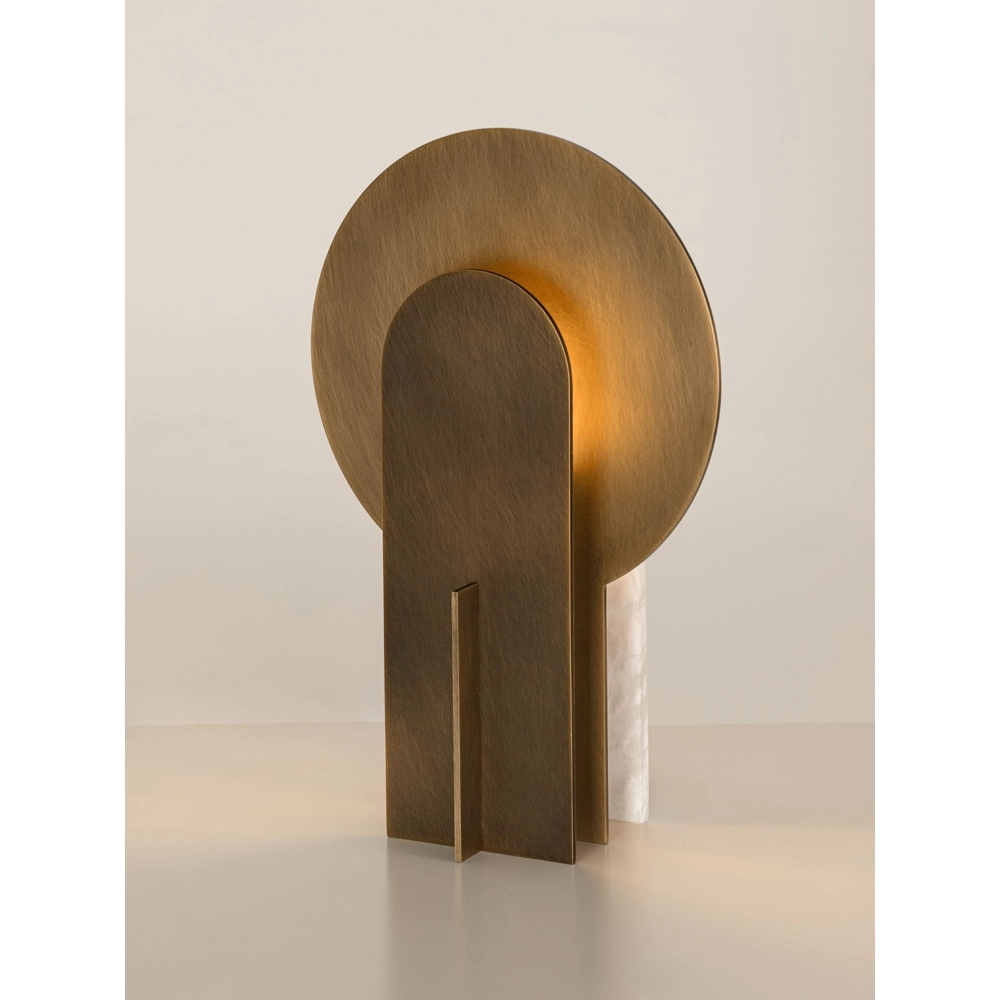 Lampe de table de conception Aviel Laiton ancien Lyora 5212063503809