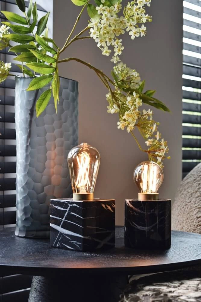 Lampe de table aspect marbre Marbler Autour de Circle 8712879150824