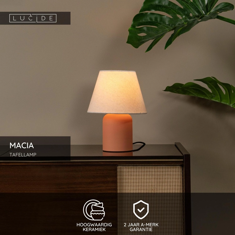 Lampe de table Macia Terre cuite Lucide 5411212061584