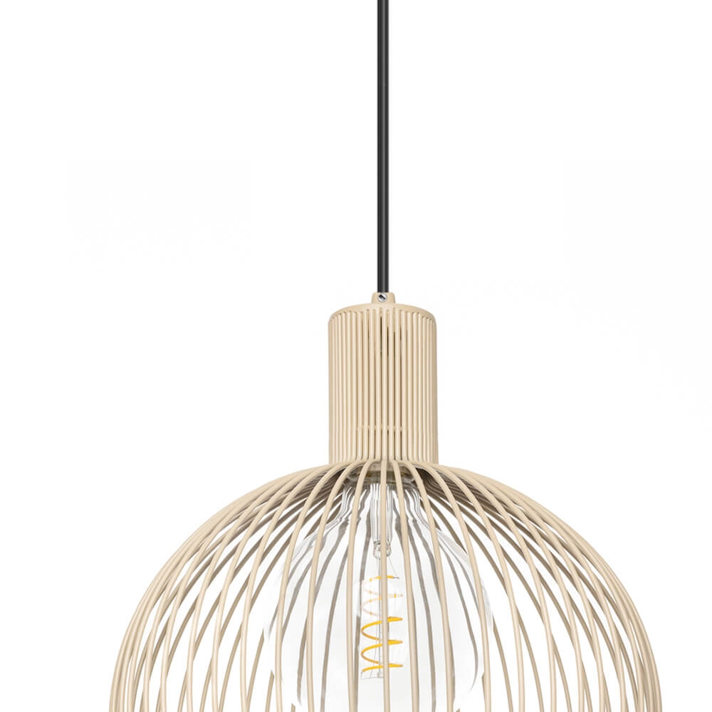 Lampe suspendue couleur sable Wire Sand Ø 30 cm ETH 8720195307105