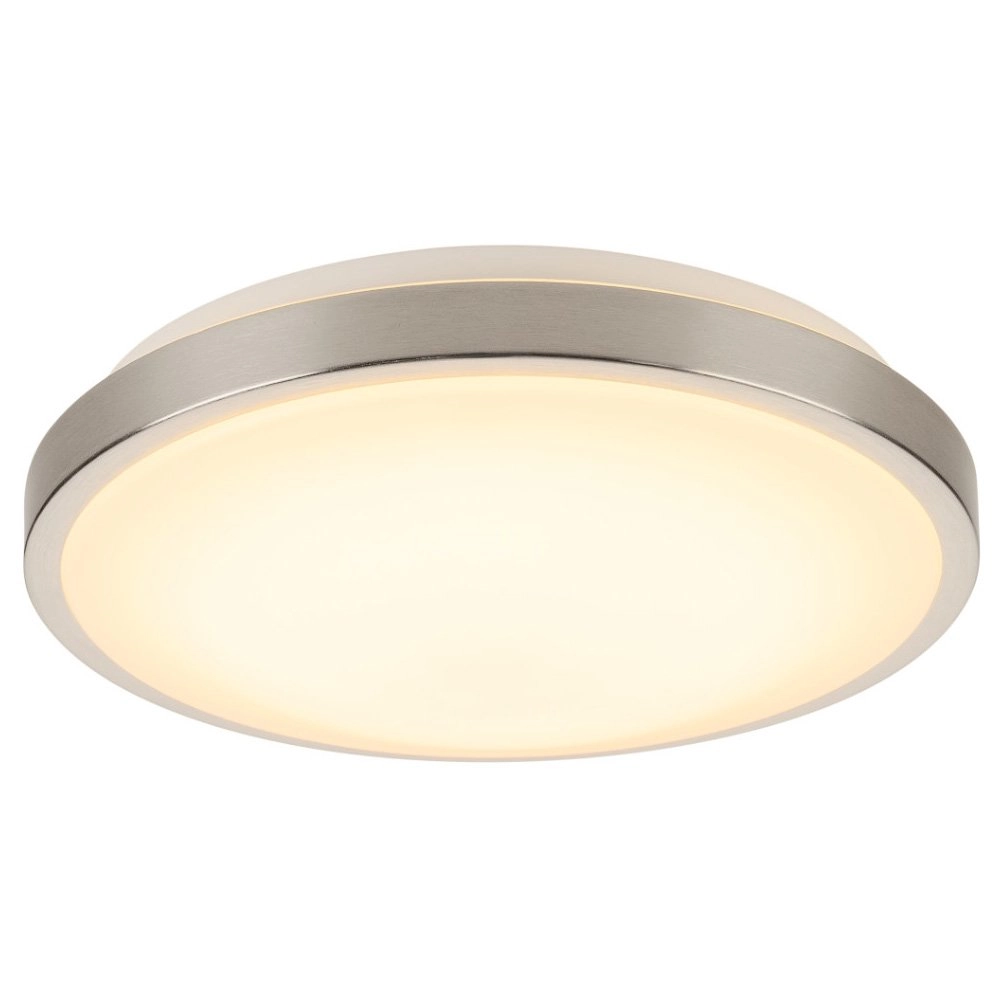 LED plafonnier Marona 30cm - gris métallisé 3000K