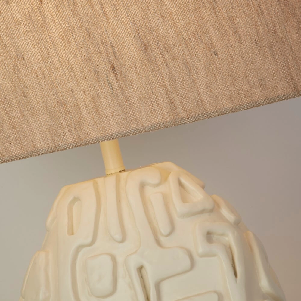 Lampe de table Adelaide crème Searchlight 5053423274041