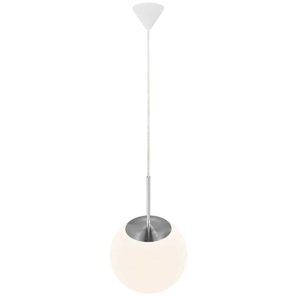 Suspension en verre Cafe blanc Ø 25cm Nordlux 5701581103016