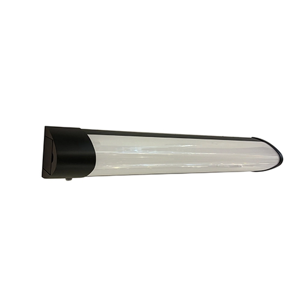 Lampe miroir Tobero Noir 60cm avec douille