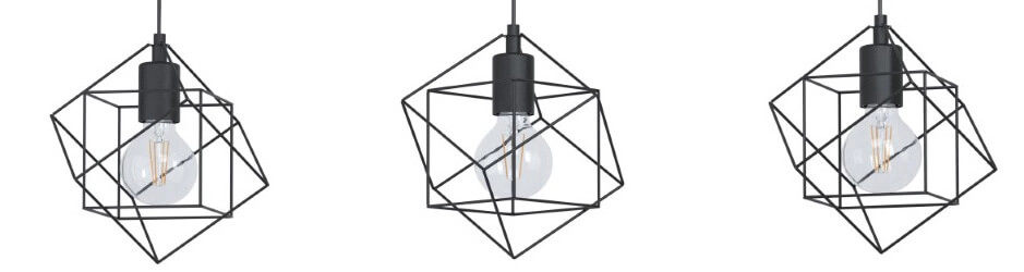 Lampe suspendue salle à manger Straiton Eglo 9002759433611