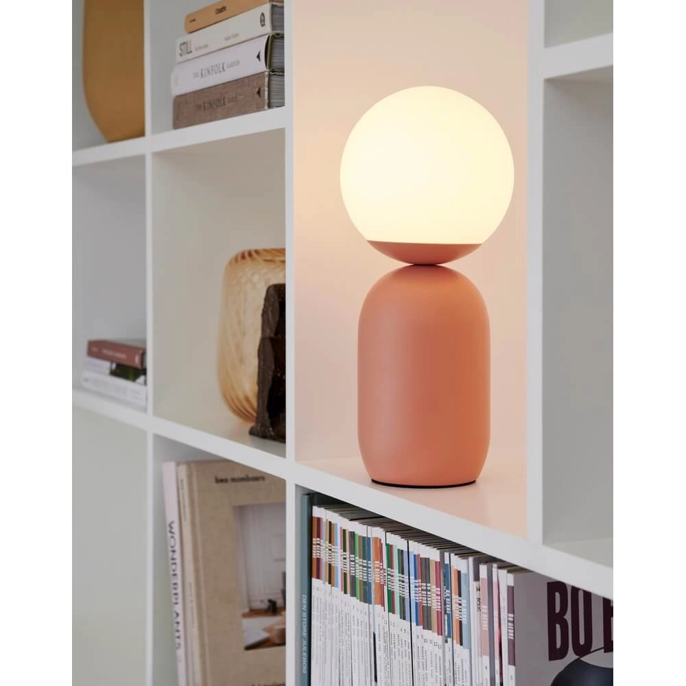 Lampe de table Notti terre cuite avec du blanc Nordlux 5704924011603