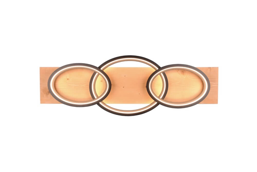 Plafonnier design Barca noir Trio 4017807572162