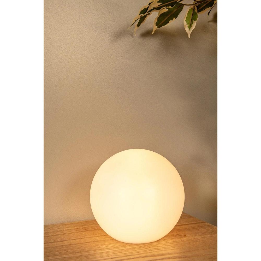 Lampe de table rechargeable Pino M - blanc Lucide 5411212061645