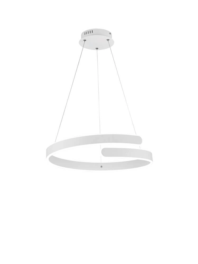 Lampe suspendue LED Parma blanc