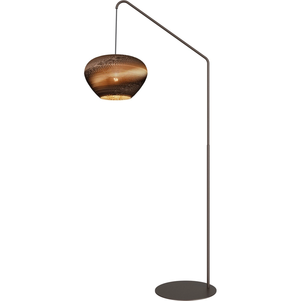 Pensez à une lampe sur pied en papier Cartone Pied de cacao