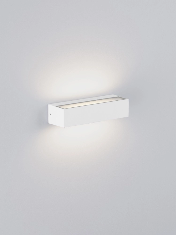 Lampe murale élégante Lane blanc 22cm - 21W
