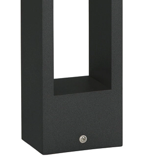 Lampe de chemin de jardin à LED Padestal 90 cm - noir Albert 4007235622522