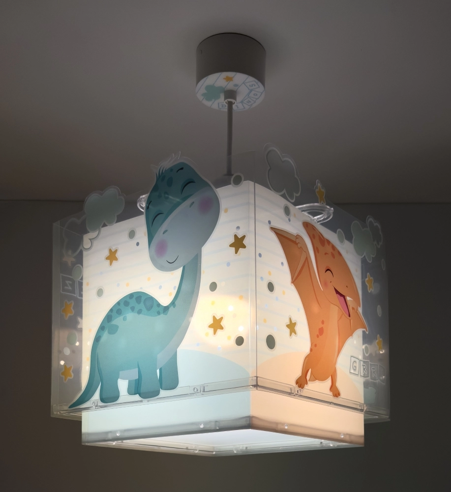 Suspension Baby Dinos bleu Dalber 8420406634524