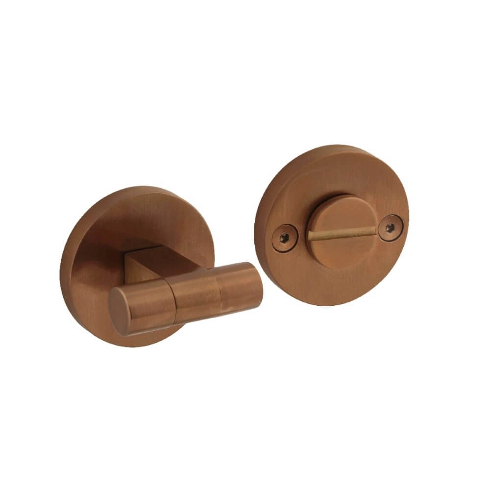 Fermeture des toilettes Shiraat Cuivre droit mat