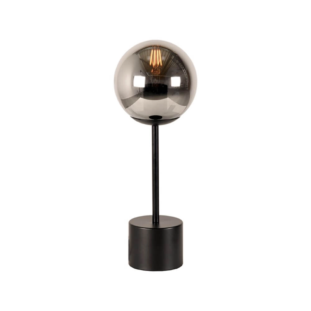 Lampe de table Fumo avec verre fumé - Ø 25cm Lampe de table Fumo avec verre fumé - Ø 25cm