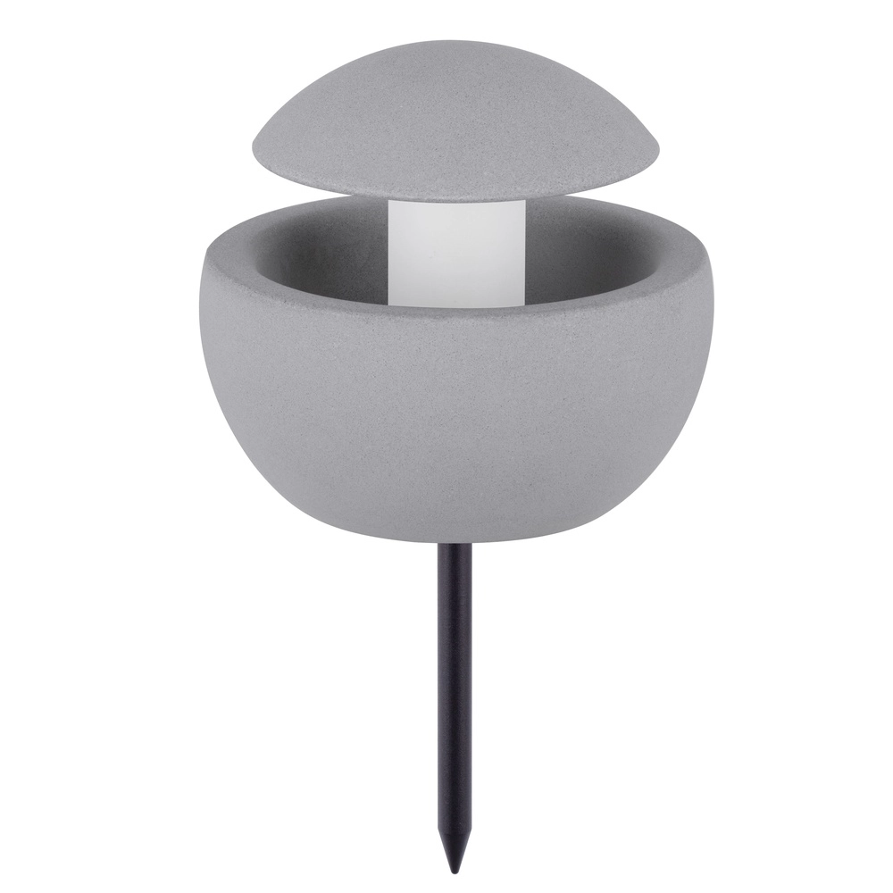 Lampe de jardin design Minor gris béton Lyora 5212017454454
