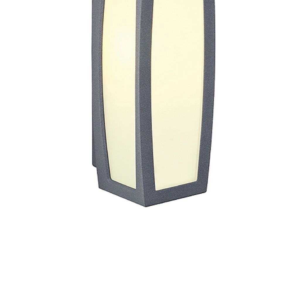 Lampe d'extérieur Meridian Box avec capteur de mouvement SLV 4024163136150