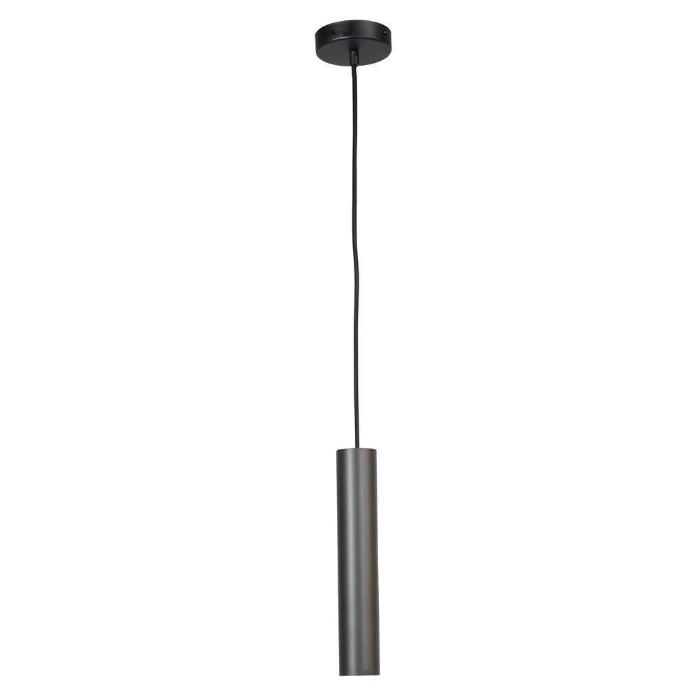 Lampe suspendue Run avec cylindre noir Lampe suspendue Run avec cylindre noir