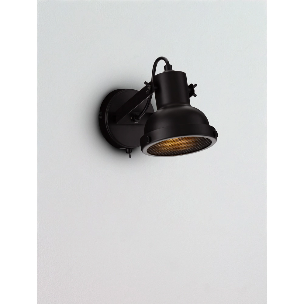 Applique murale Ruvi noir Lyora 5212017446343