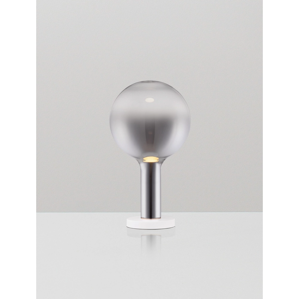 Lampe de table Nostos verre fumé