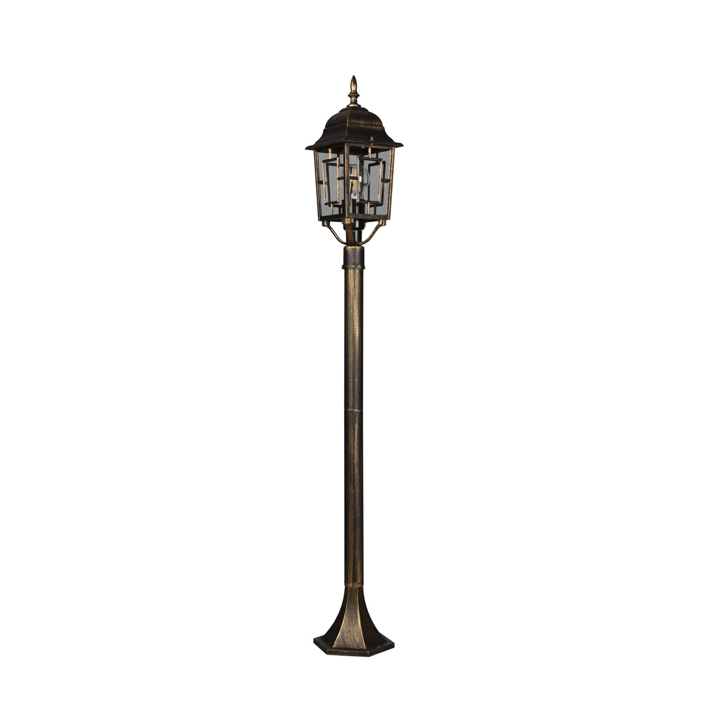 Lampadaire Volturno brun antique Trio 4017807543605