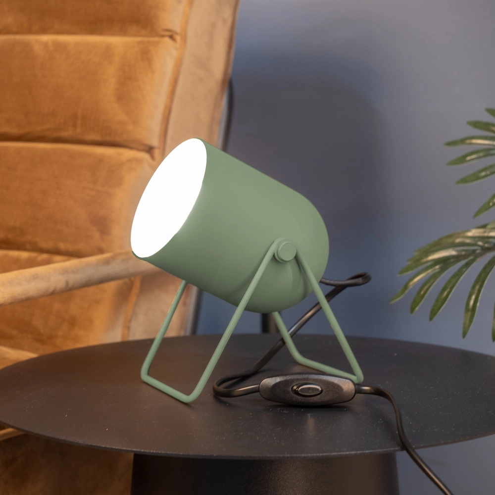 Lampe de table design Tilston vert Eglo 9008606359691