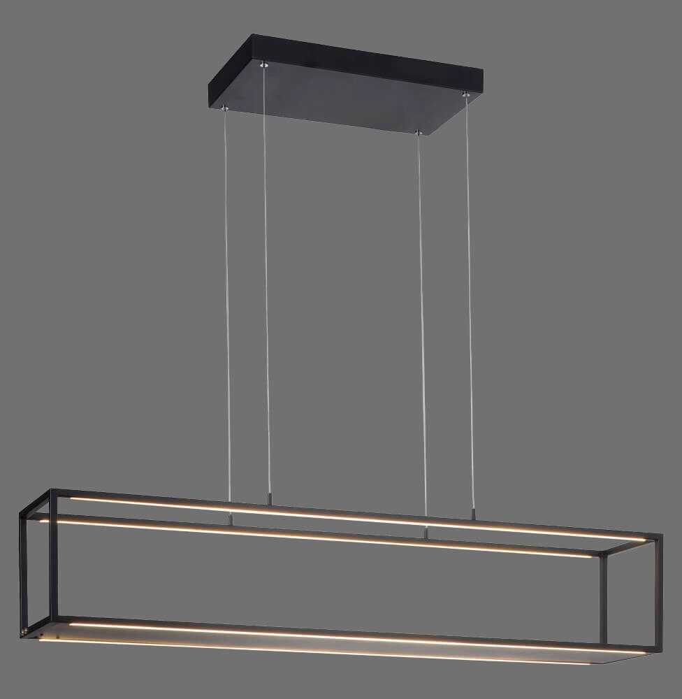 Lampe suspendue design Contura rectangulaire Paul Neuhaus 4012248360996