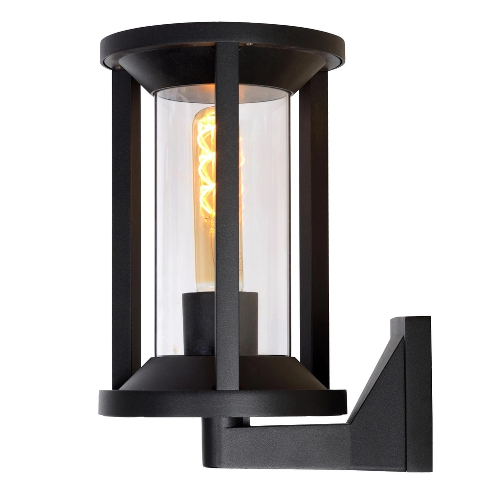 Lampe de porte d’entrée Cadix IP65 noir Lucide 5411212151896