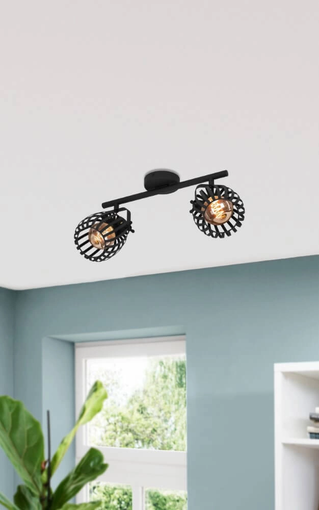 Plafonnier chic Girona 2 lumières Eglo 9008606258598