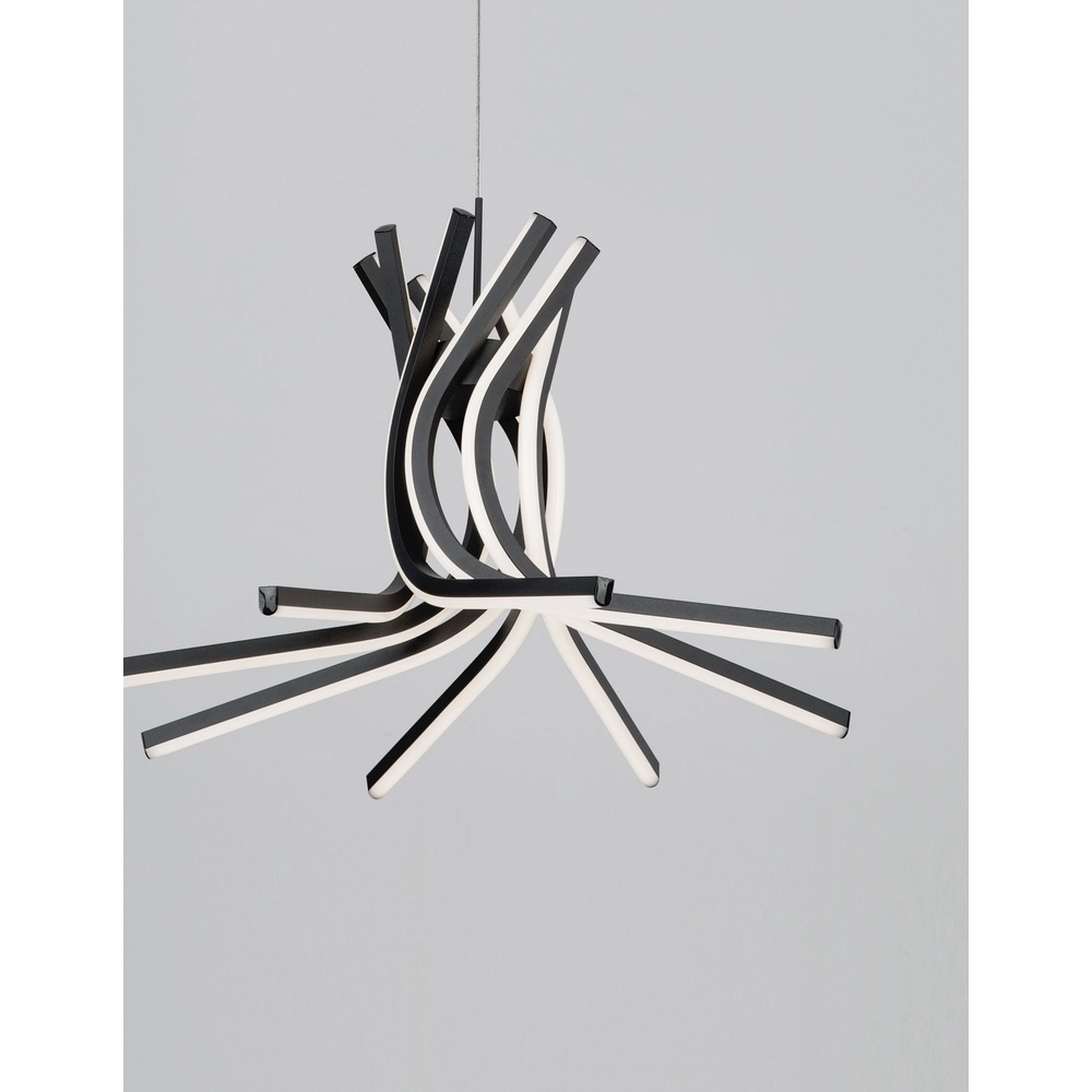 Suspension design Narvi S noir Ø 50cm Lyora 5212017424204