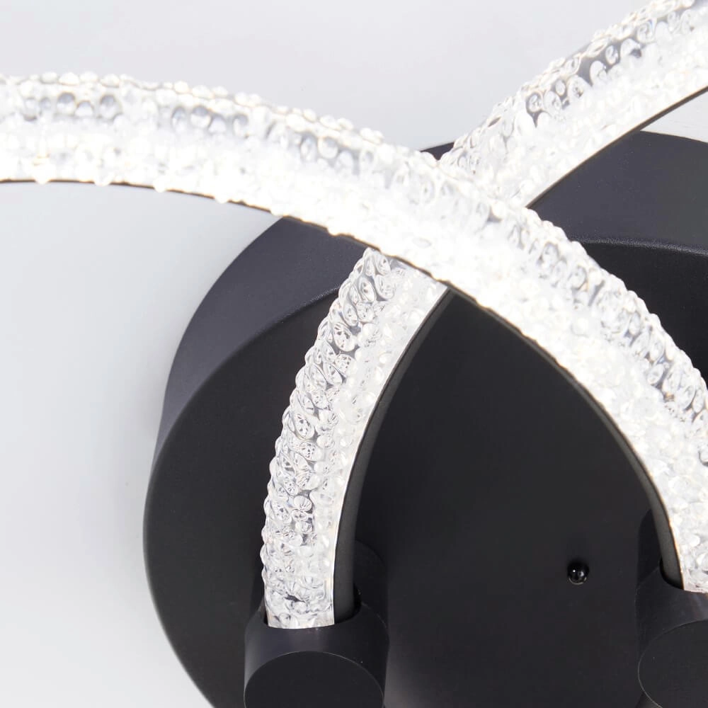 Plafonnier rond Aydin blanc Brilliant 4004353442087