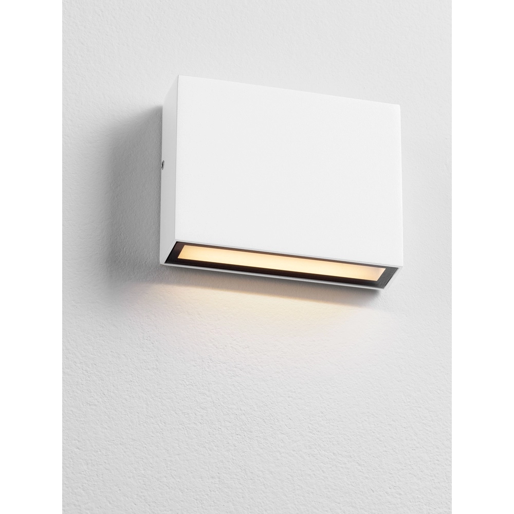 Spot mural épuré Tick Downlighter Blanc