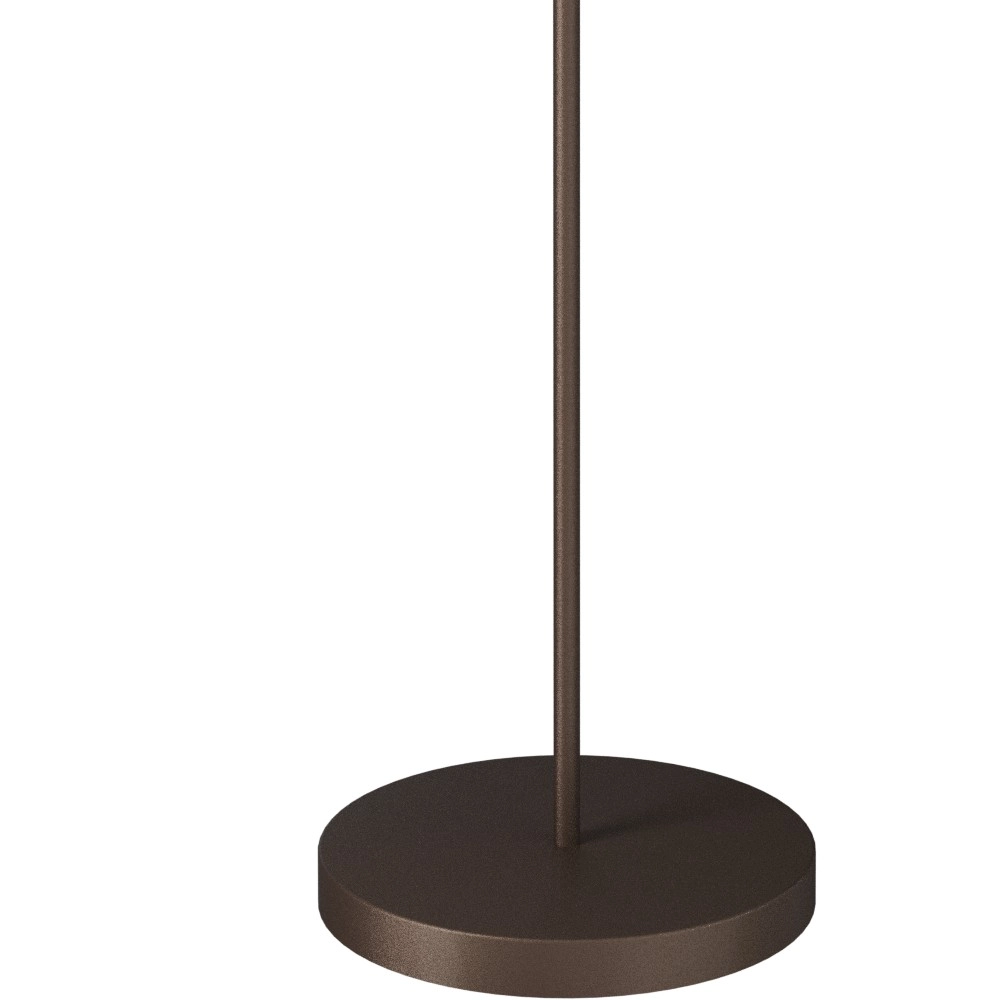 Lampe sur pied à deux lumières Talana Cacao brun Masterlight 8718121350080