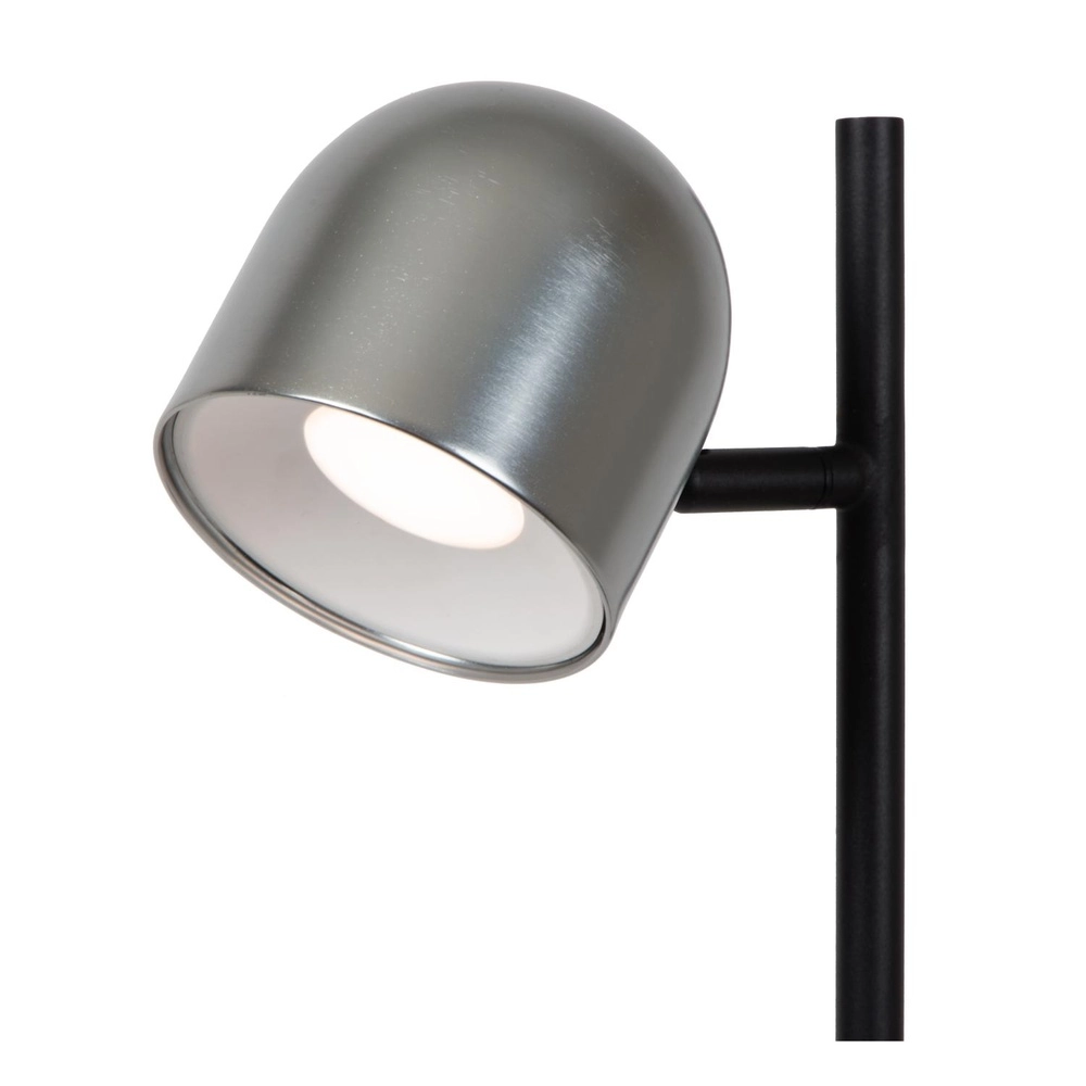 Lampe sur pied rechargeable Skanska Rech Gris métallique Lucide 5411212032157