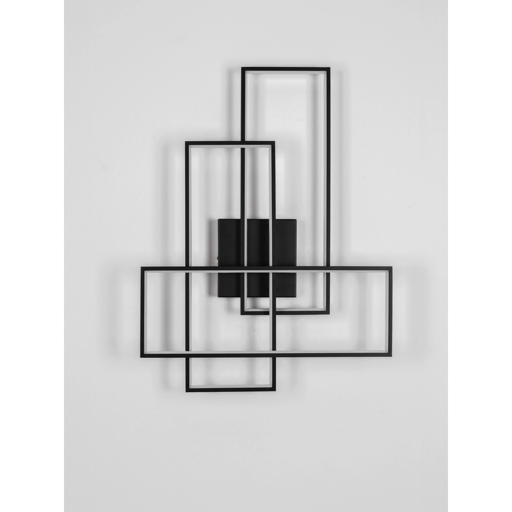 Lampe murale Alis Noir de conception Lyora 5212017468697
