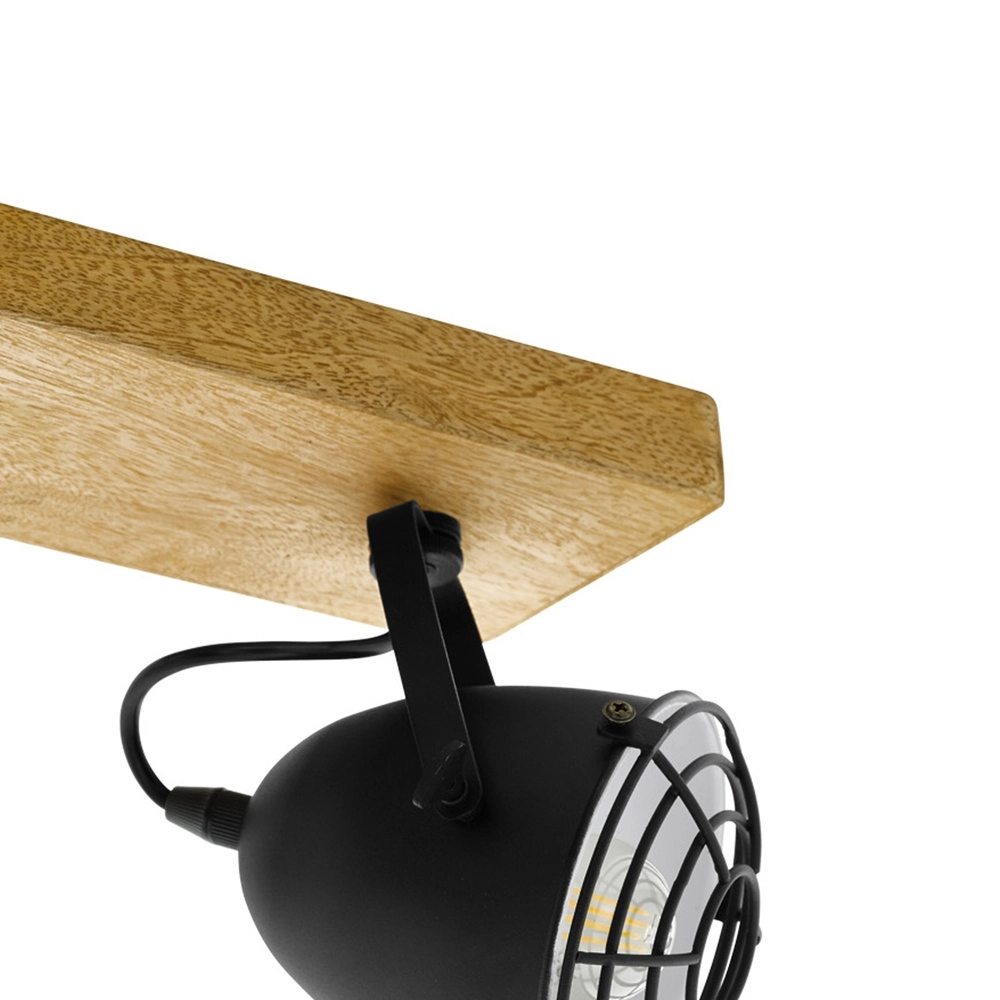 Lampe de plafond Gatebeck Bois à 3 lumières Eglo 9002759490782