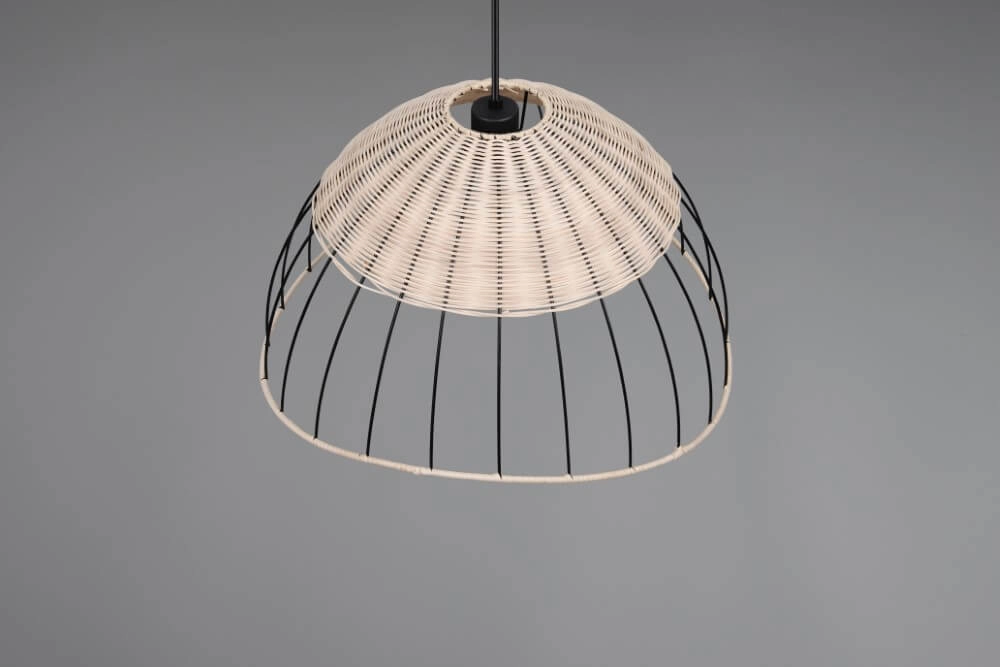 Suspension en rotin Sandrine Ø 48cm Trio 4017807637656