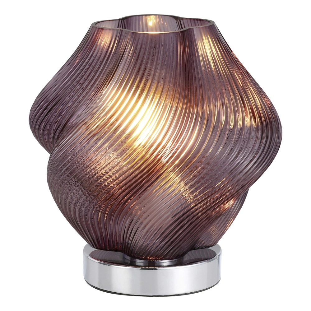 Conception des lampes de table Vicenne violet
