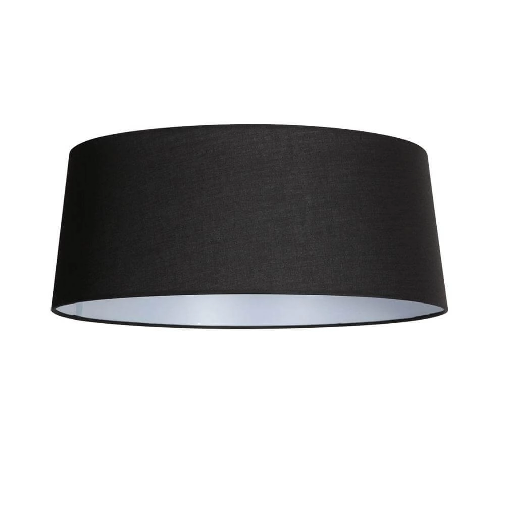 Lampadaire Zig-Zag noir avec intérieur blanc Ø 48cm Steinhauer 8712746179361