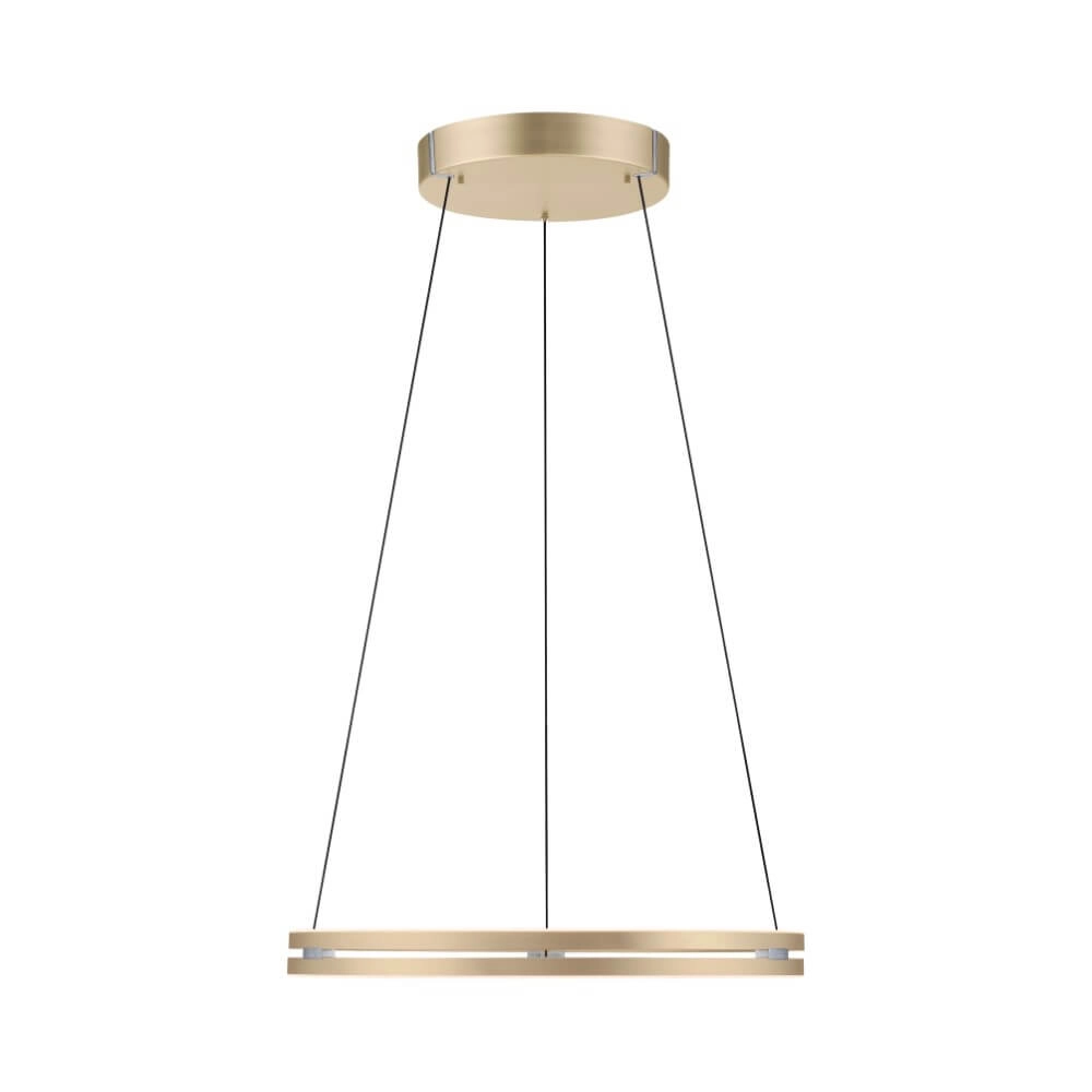 Lampe suspendue élégante Pure E-Loop laiton Ø 70cm Paul Neuhaus 4012248372296