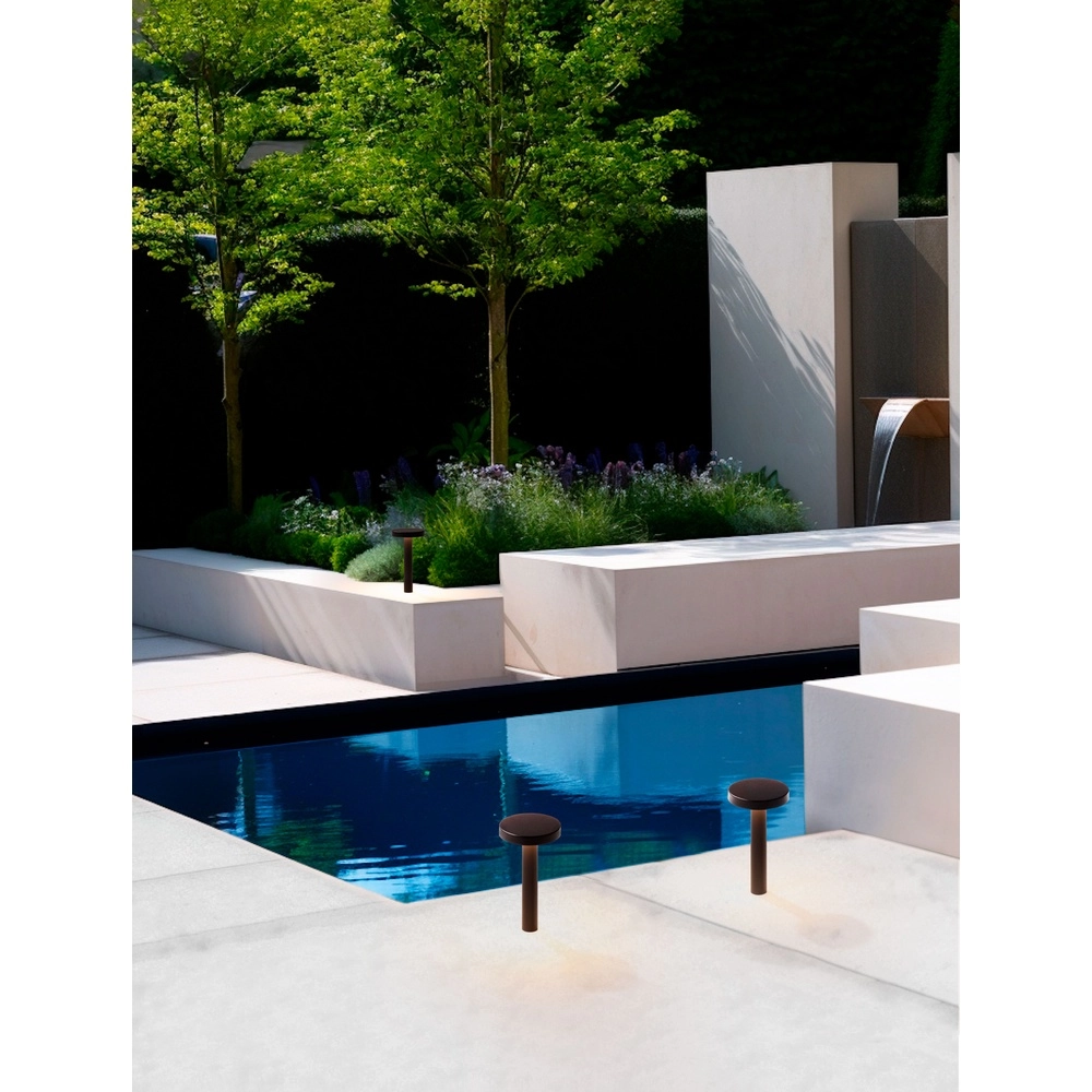 Lampe de jardin Mood 20cm anthracite Lyora 5212017456328