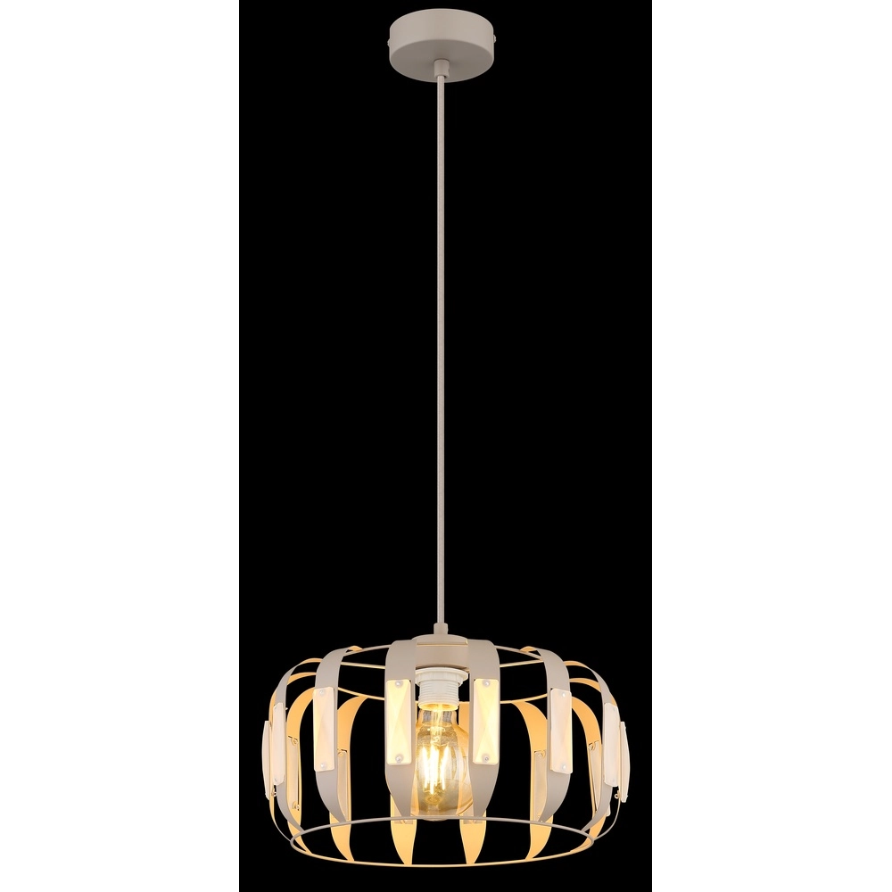 Lampe pendante de conception Arlen brun sable Globo 9007371592555
