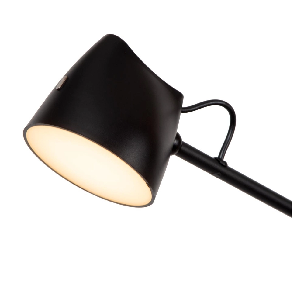 Lampe de lecture noire Milne Conception Lucide 5411212441959