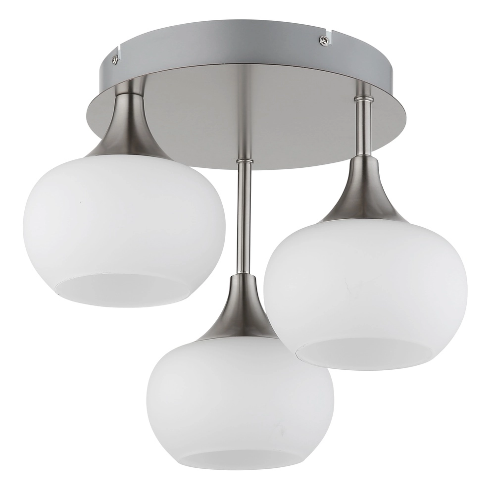 Lampe de plafond en nickel Lui Conception Globo 9007371580606