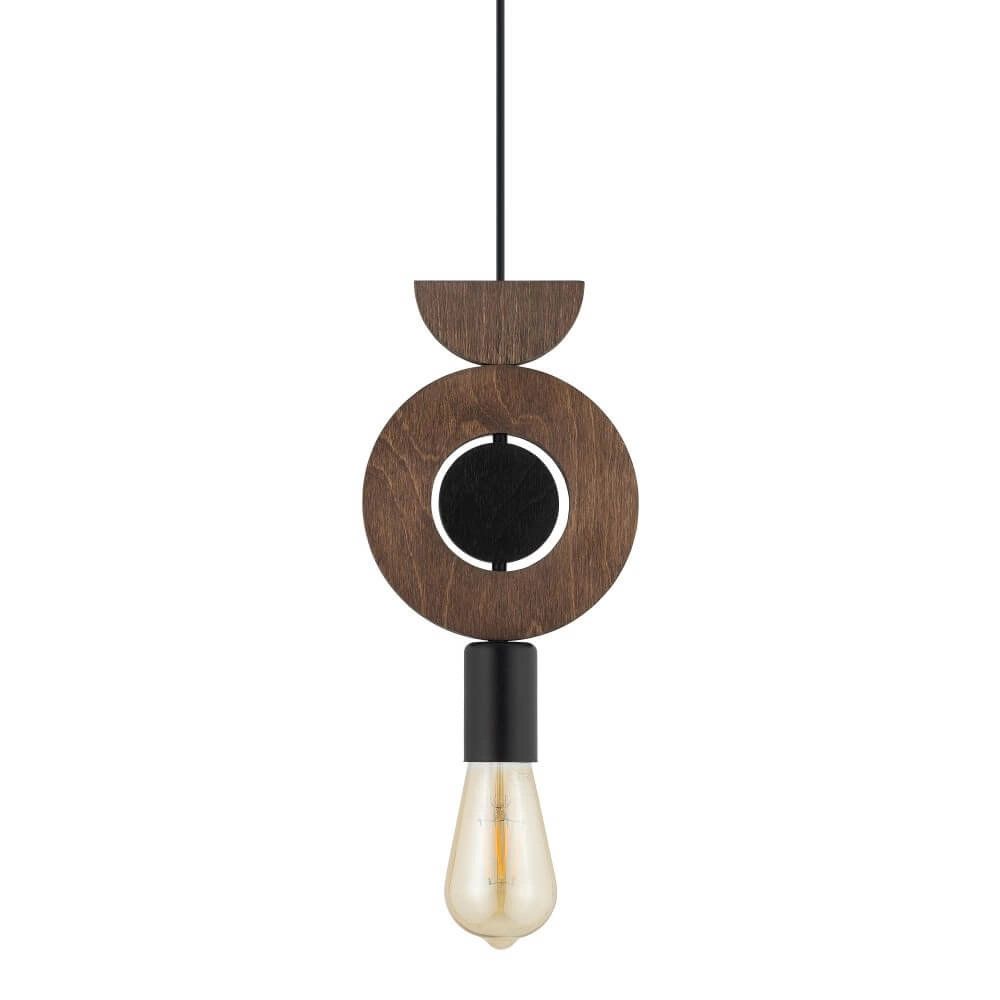 Suspension design Drops Wood D 1-bois clair Lyora 5903139111768