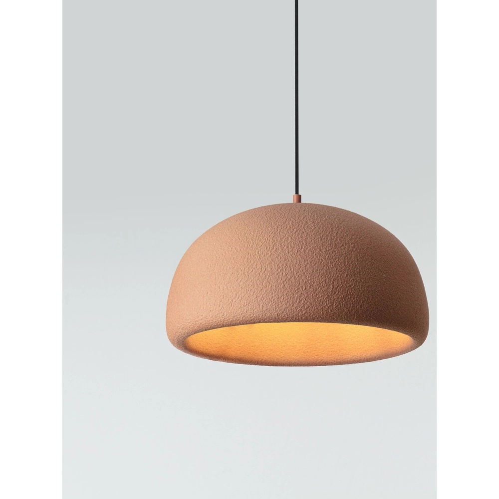 Lampe pendante moderne Davo terre cuite Ø 43cm