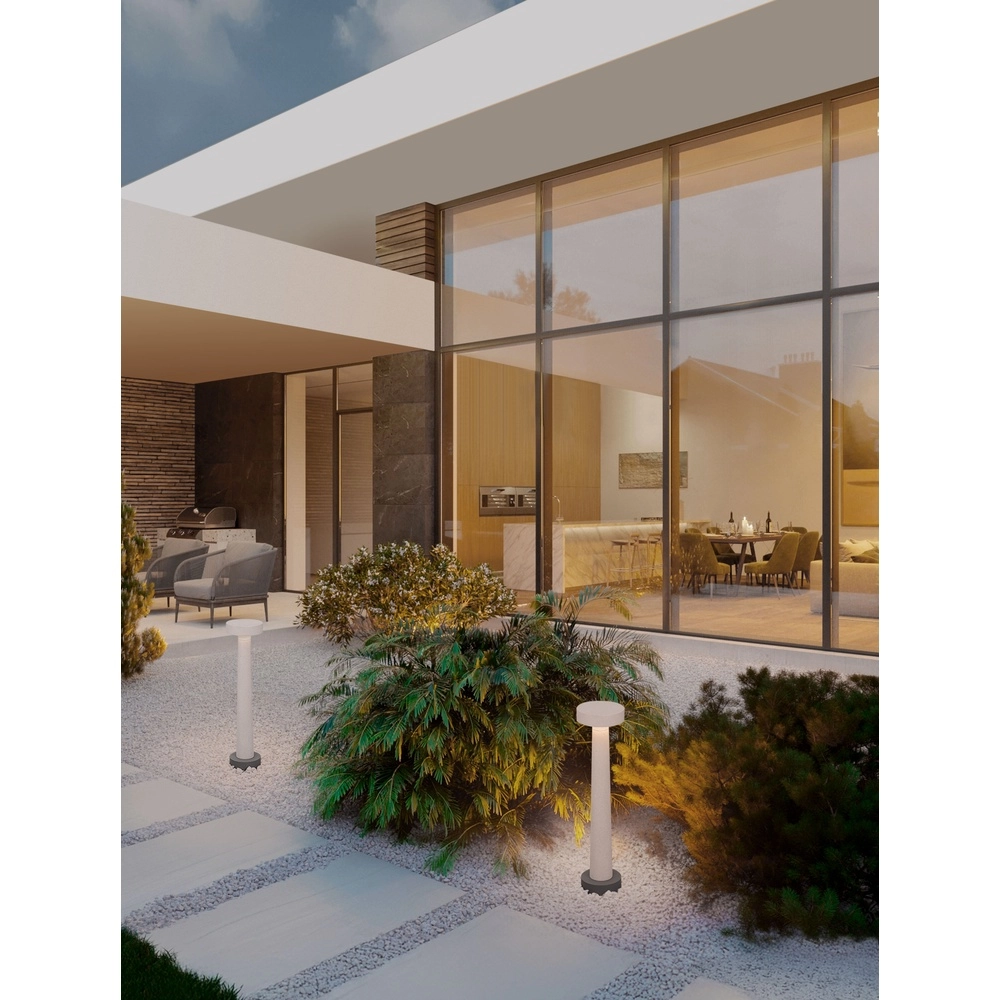 Lampe de jardin Cram brun sable 50cm Lyora 5212017471567