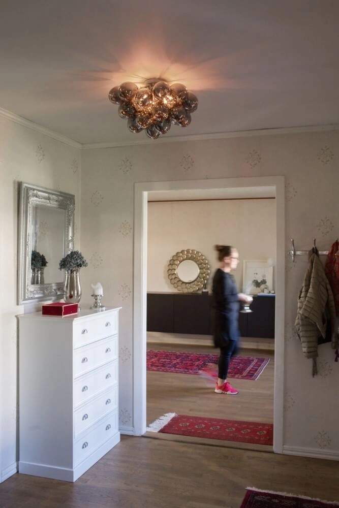 Plafonnier Gross verre fumé 50cm By Rydéns 7391741010667