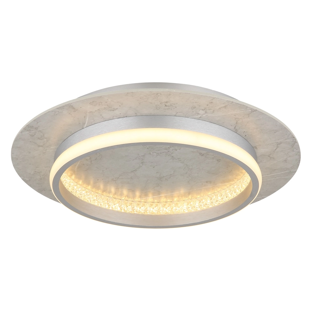 Lampe de plafond Mary Gris argenté Globo 9007371507863