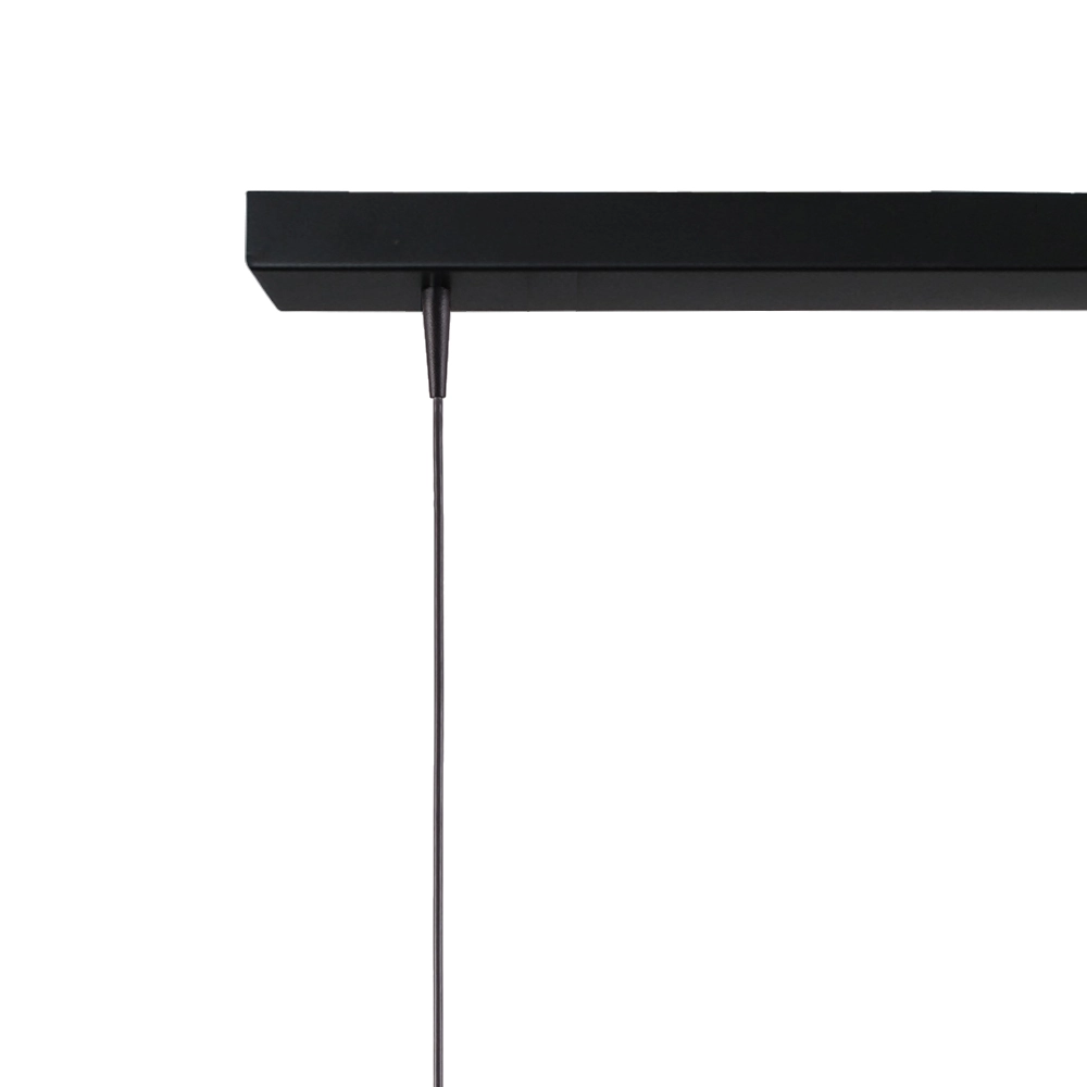 Lampe suspendue à 4 lumières Scala noir avec or Ø 20cm Masterlight 8718121296111